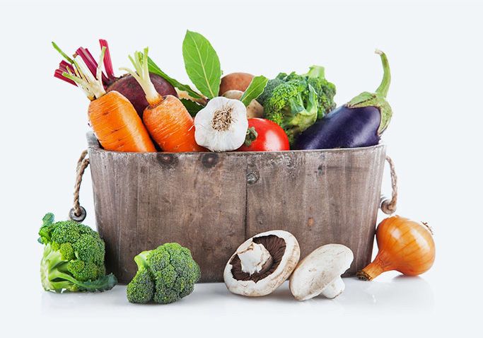 bucket-vegetables | Béland Organic Foods
